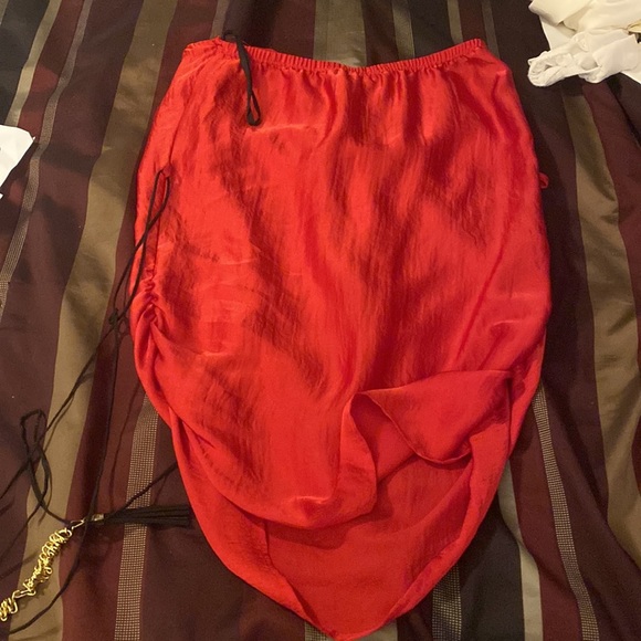 Red tube top - Picture 2 of 2